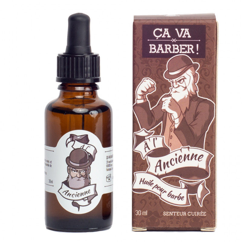 Huile pour barbe à l'Ancienne - Ça Va Barber